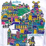 חולצות תיירות מודפסות